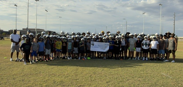 Jr Mavs Football team